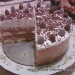 Almatorta sütés nélkül