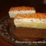 Egyszerű habos-krémes süti