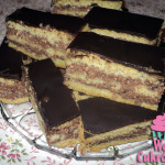 Csokis-mandulakrémes piskóta