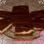 Csokis-túrós sütemény