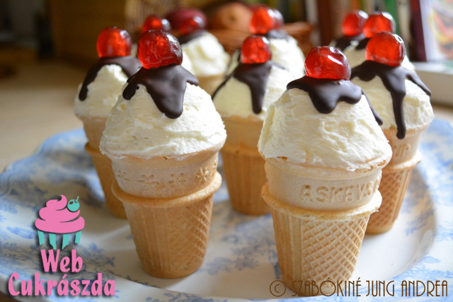 Cupcake fagylalt