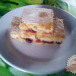 Pudingos meggyes pite