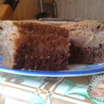 Kakaós almás pite