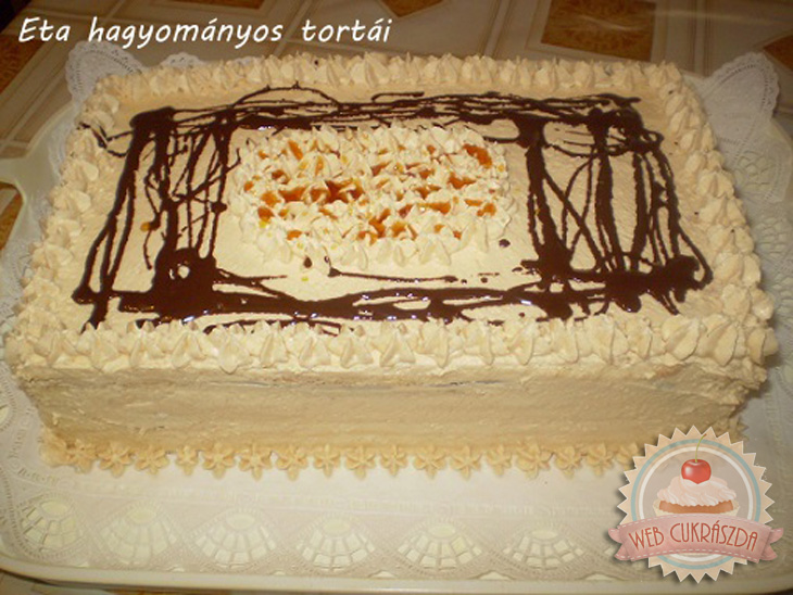 Karamellás-csokis Vienetta torta