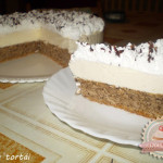 Vaníliás fagyi torta Eta módra