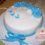 Málnás-joghurtos-tejszínes torta Eta módra