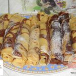 Nutellával töltött tarka palacsinta