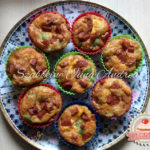 Pepperonis pizza muffin