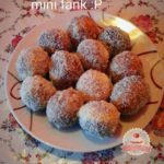 Fehércsokis kókuszos mini fánk