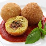 Arancini (olasz rizsgolyó)