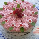 Sütés nélküli ribizli torta