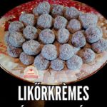 Likőrkrémes kókuszgolyó