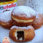 Nutellával töltött fánk