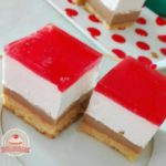 Zselés-tejszínes-pudingos kocka