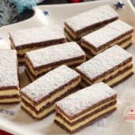 Mézes tejfölös, pudingos szelet