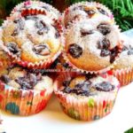 Meggyes -mákos muffin