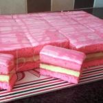 Rózsaszín süti