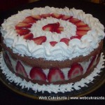 Epertorta mascarponés krémmel