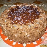 Csokis-banános torta